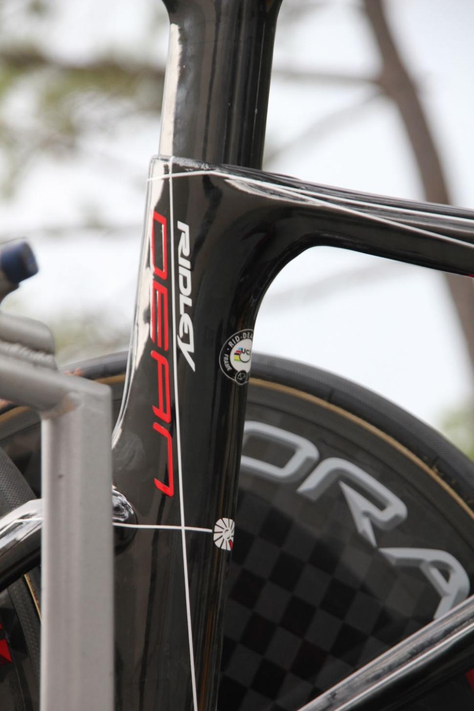 Tour Tech 2013: New Ridley Dean TT bike spotted | road.cc